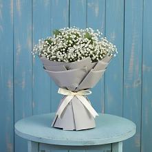 Букет цветов из:  Гипсофила в Высокая Гора Татарстан