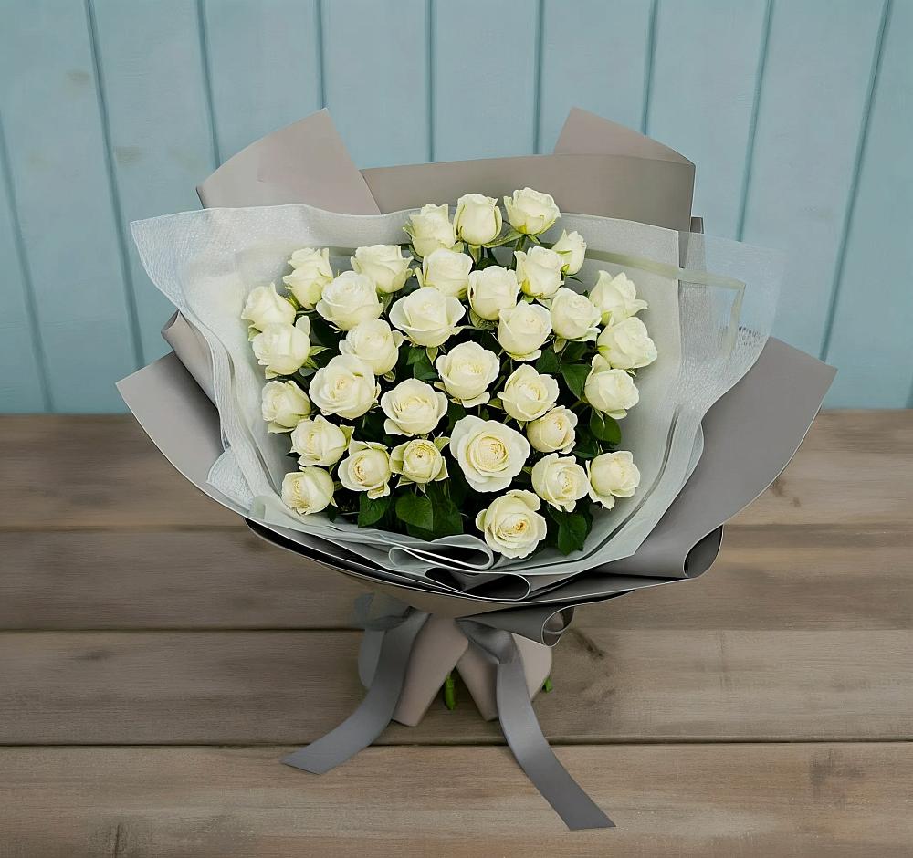 Букет Белоснежная нежность в Высокая Гора Татарстан
