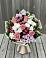 Букет цветов из: Альстромерии, Гвоздики, Розы и Хризантемы в Высокая Гора Татарстан