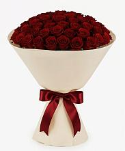 Букет 101 Бордовая роза Блэк Бакарра в Высокая Гора Татарстан