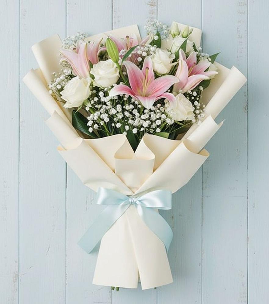 Букет цветов из: Лилии в Высокая Гора Татарстан