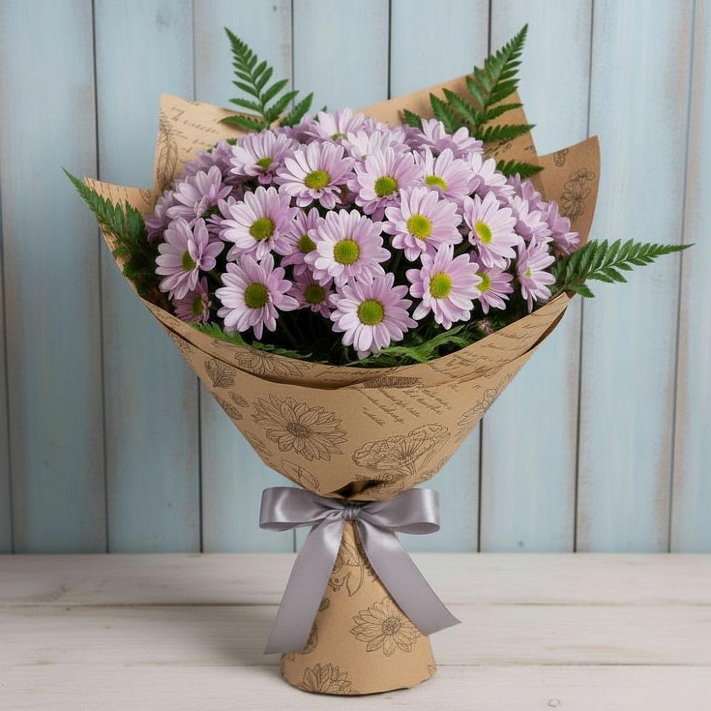 Букет цветов из: Хризантемы в Высокая Гора Татарстан