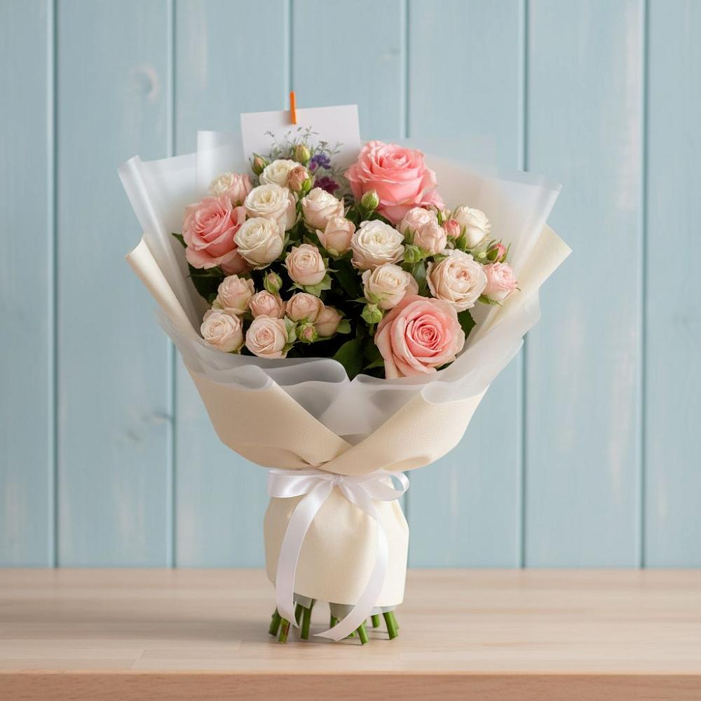 Букет цветов из: Розы в Высокая Гора Татарстан