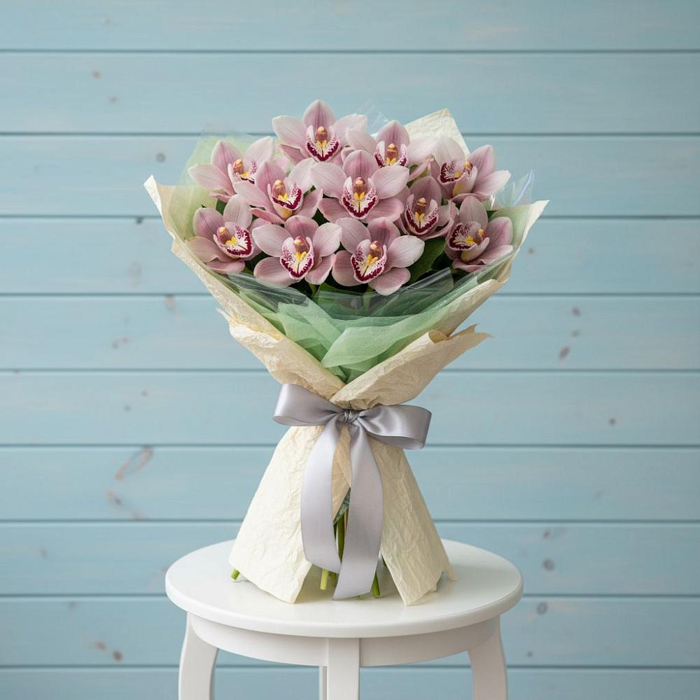 Букет цветов из: Орхидеи и Розы в Высокая Гора Татарстан