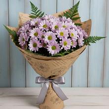 Букет цветов из:  Хризантемы #REPLACE_PRED# Высокая Гора Татарстан