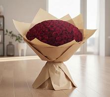 Букет 101 Красная роза в Высокая Гора Татарстан