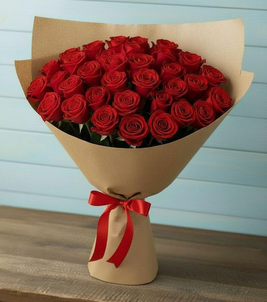 Букет Красные розы Милано в Высокая Гора Татарстан