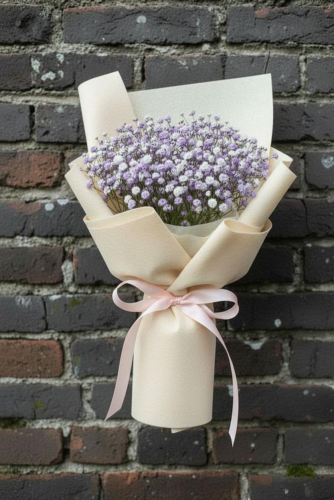 Букет цветов из: Гипсофила в Высокая Гора Татарстан