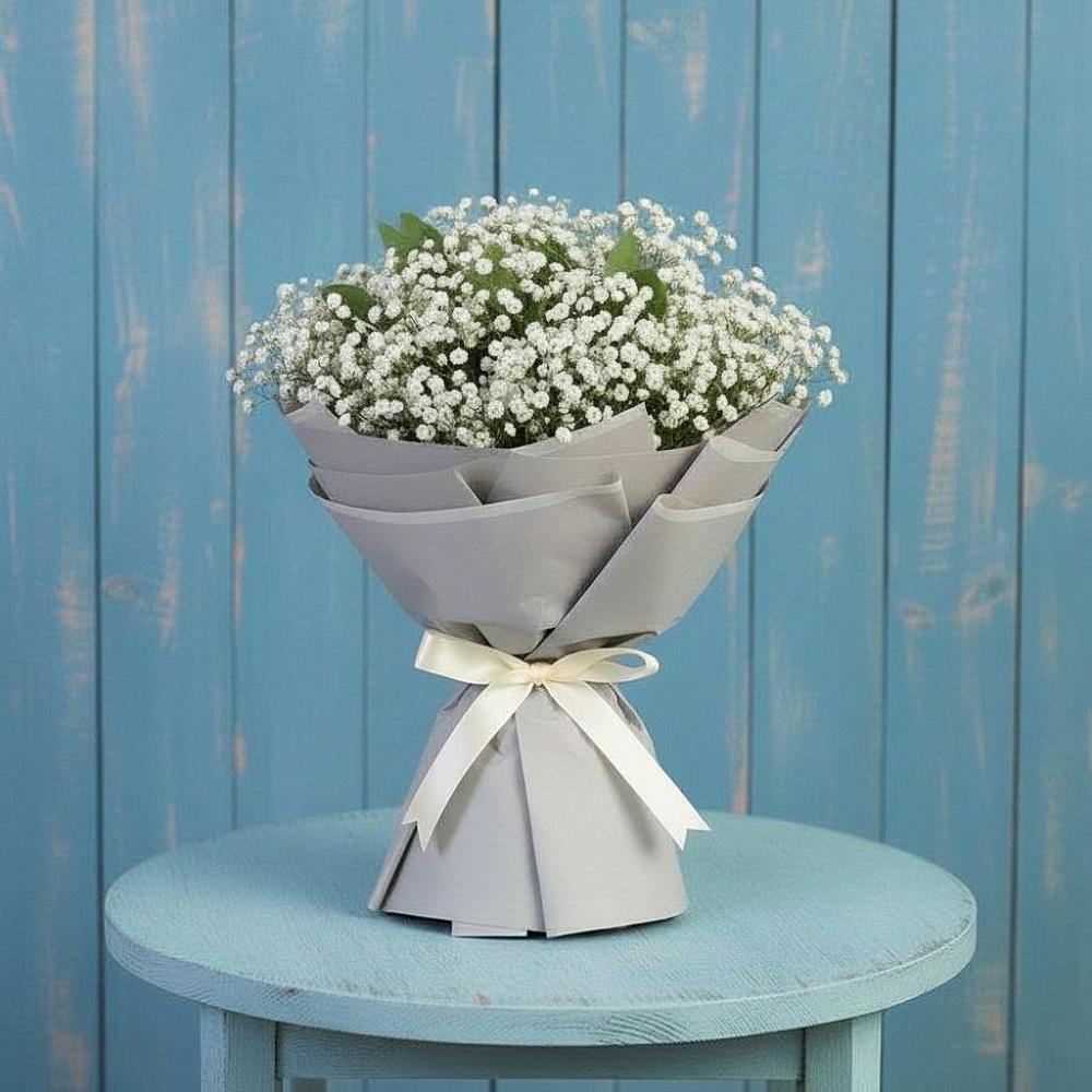 Букет цветов из: Гипсофила в Высокая Гора Татарстан