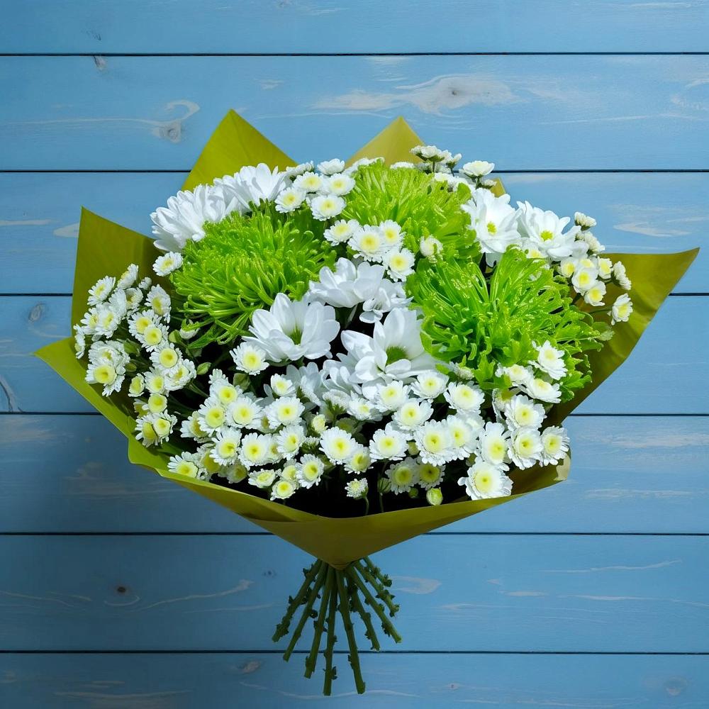 Букет цветов из: Хризантемы в Высокая Гора Татарстан