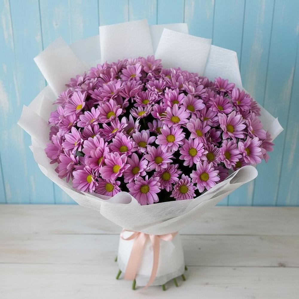 Букет цветов из: Хризантемы в Высокая Гора Татарстан