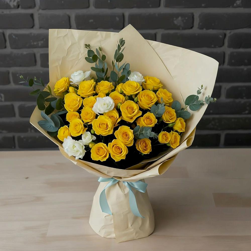 Букет цветов из: Розы в Высокая Гора Татарстан