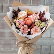 Букет цветов из:  Гвоздики, Хризантемы и Розы в Высокая Гора Татарстан