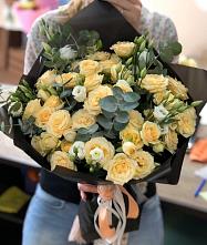 Букет цветов из:  Розы и Лизиантусы #REPLACE_PRED# Высокая Гора Татарстан