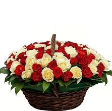 Премиум букет из: Розы #REPLACE_PRED# Высокая Гора Татарстан